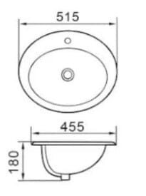 VICTORIA-II Insert Basin Basins ECT