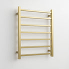 VIVA Heated Towel Rail Square Brushed Gold Heated Towel Rails Arova
