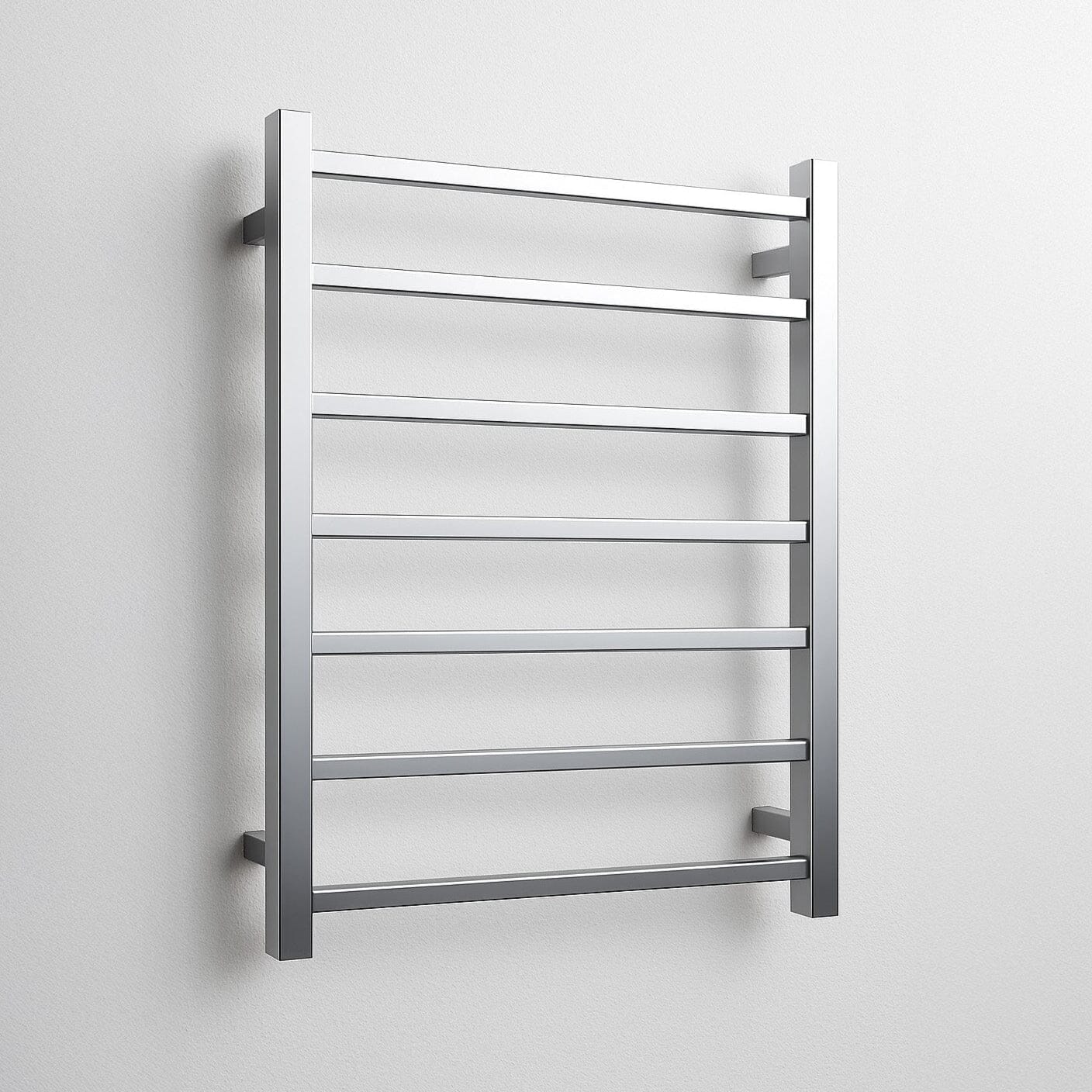 VIVA Heated Towel Rail Square Chrome Heated Towel Rails Arova