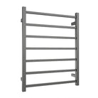 VIVA Heated Towel Rail Square Gunmetal Heated Towel Rails Arova