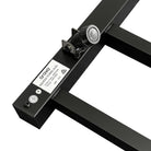 VIVA Heated Towel Rail Square Matte Black Heated Towel Rails Arova