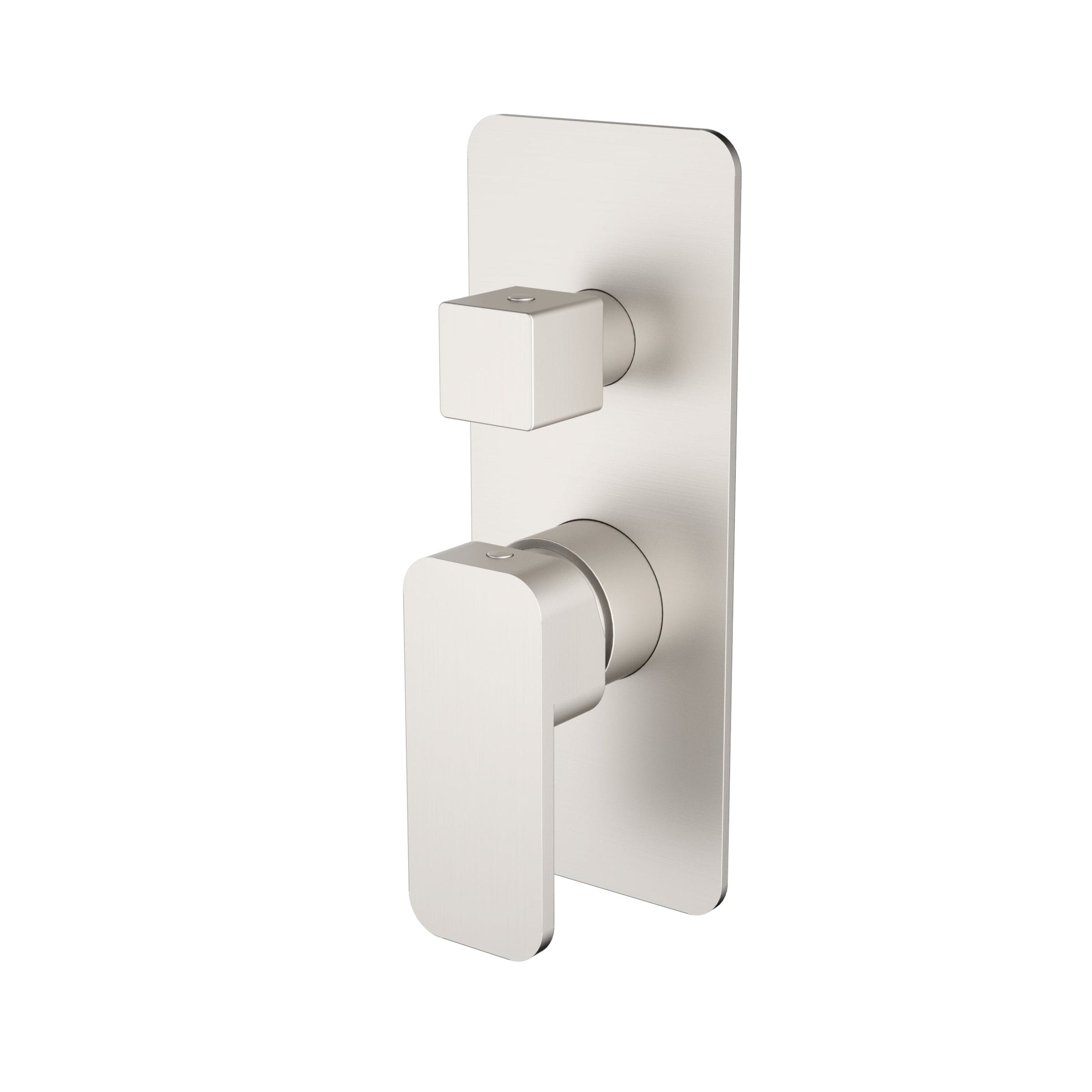 VIVA Shower / Bath Mixer with Divertor Brushed Nickel Arova