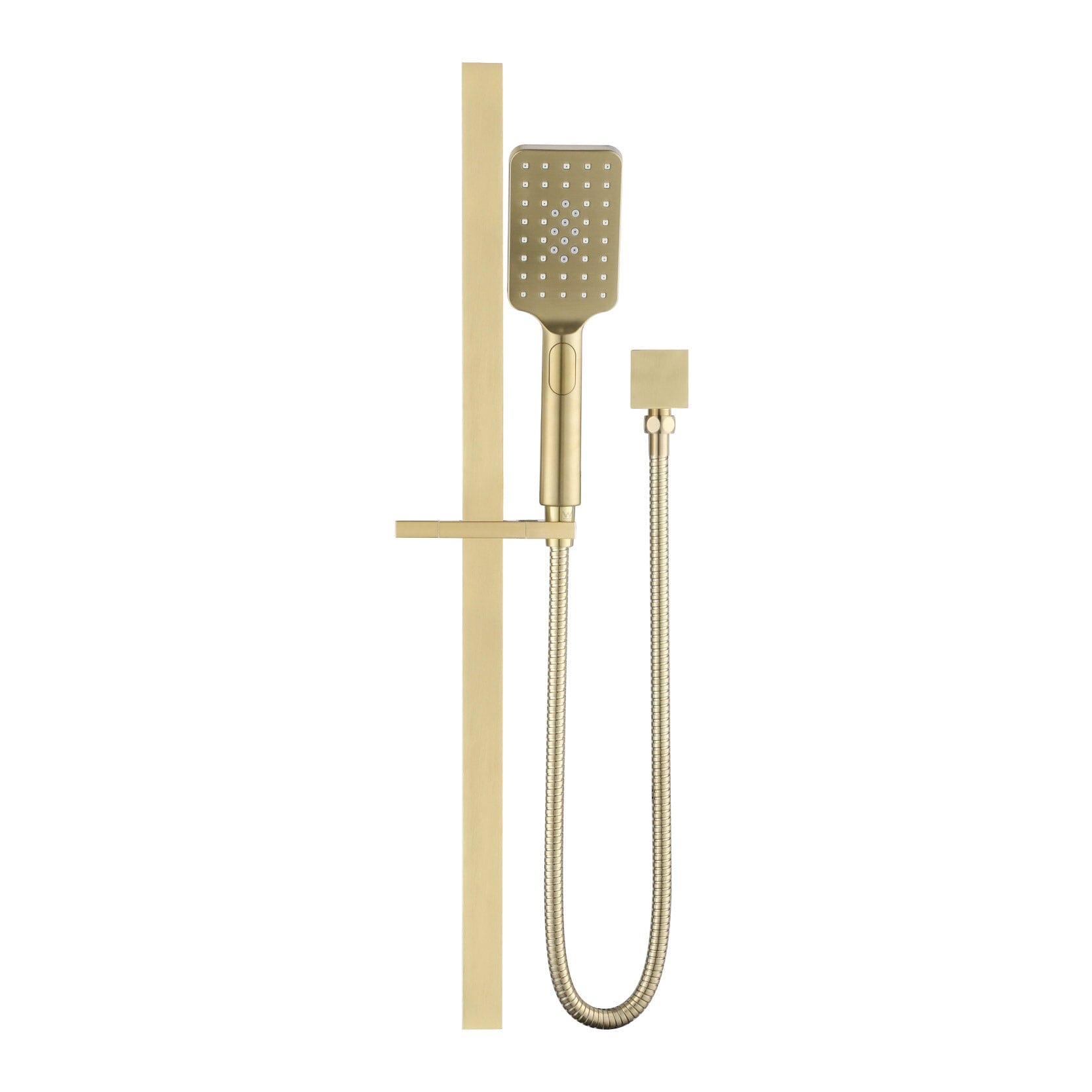 Viva Shower Rail Brushed Gold Showers Arova
