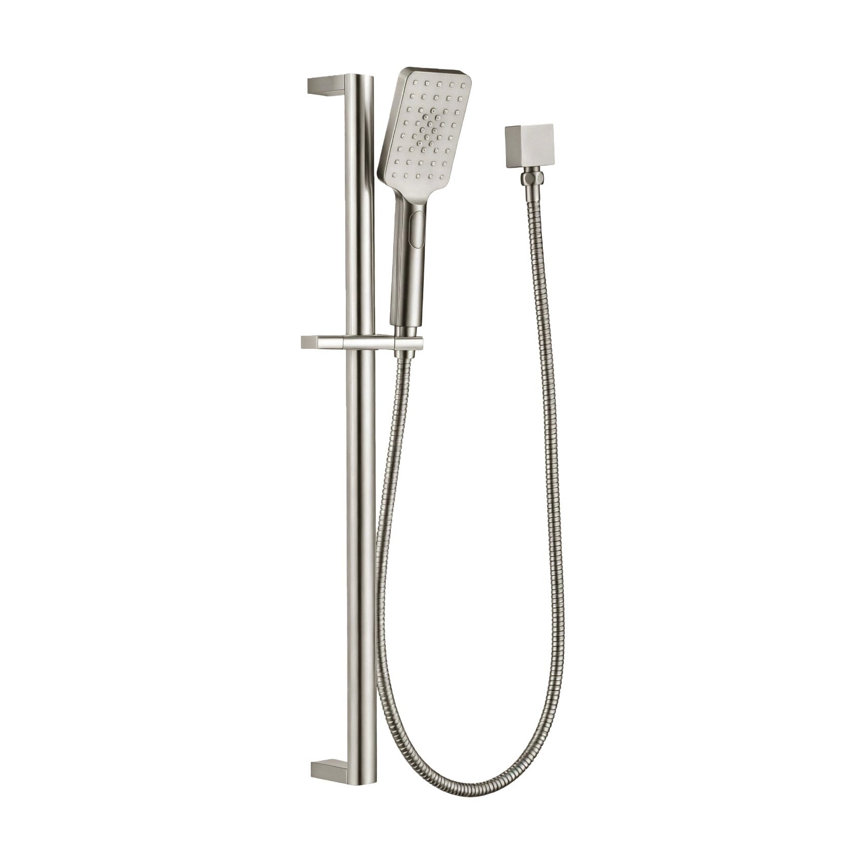 Viva Shower Rail Brushed Nickel Showers Arova