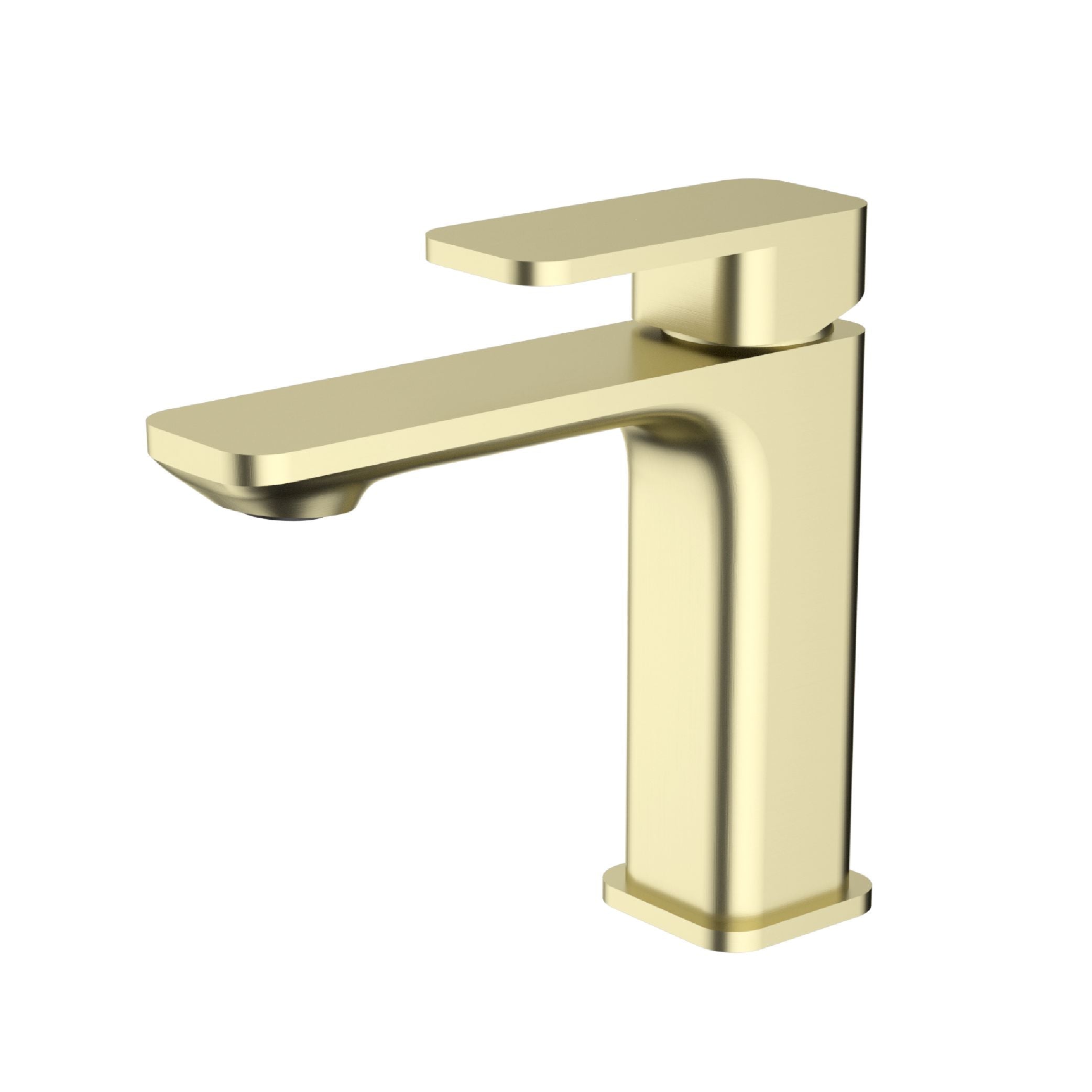 VIVA Square Basin Mixer Brushed Gold - BT201BG Tapware Arova