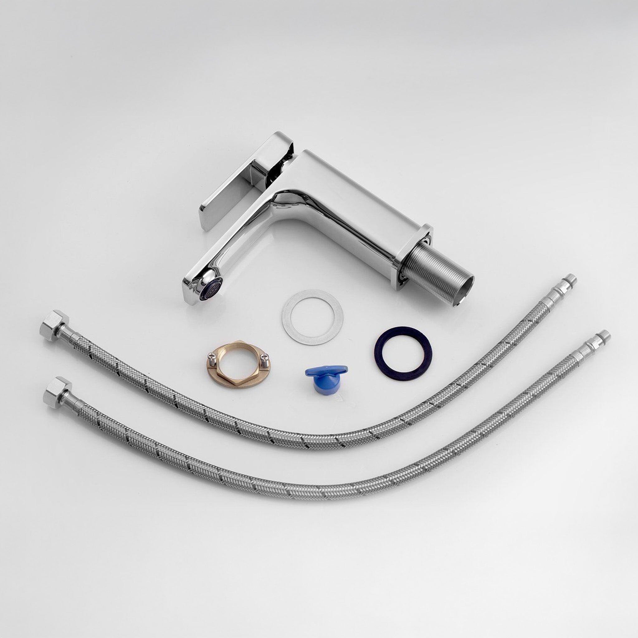 VIVA Square Basin Mixer Chrome - BT201C Tapware Arova