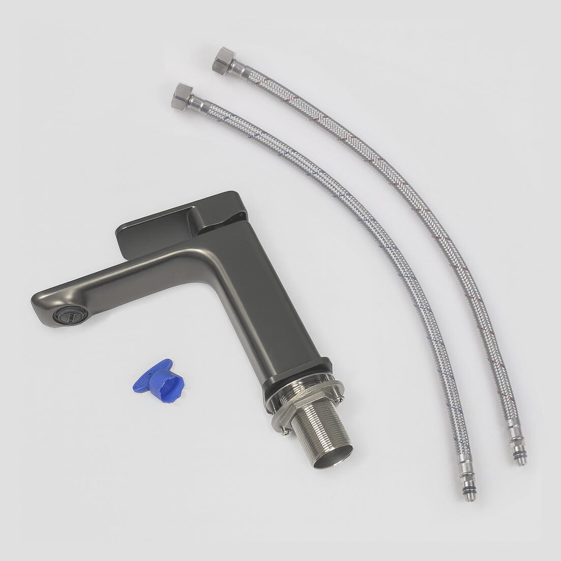 VIVA Square Basin Mixer Tap Gunmetal - BT201GM Tapware Arova