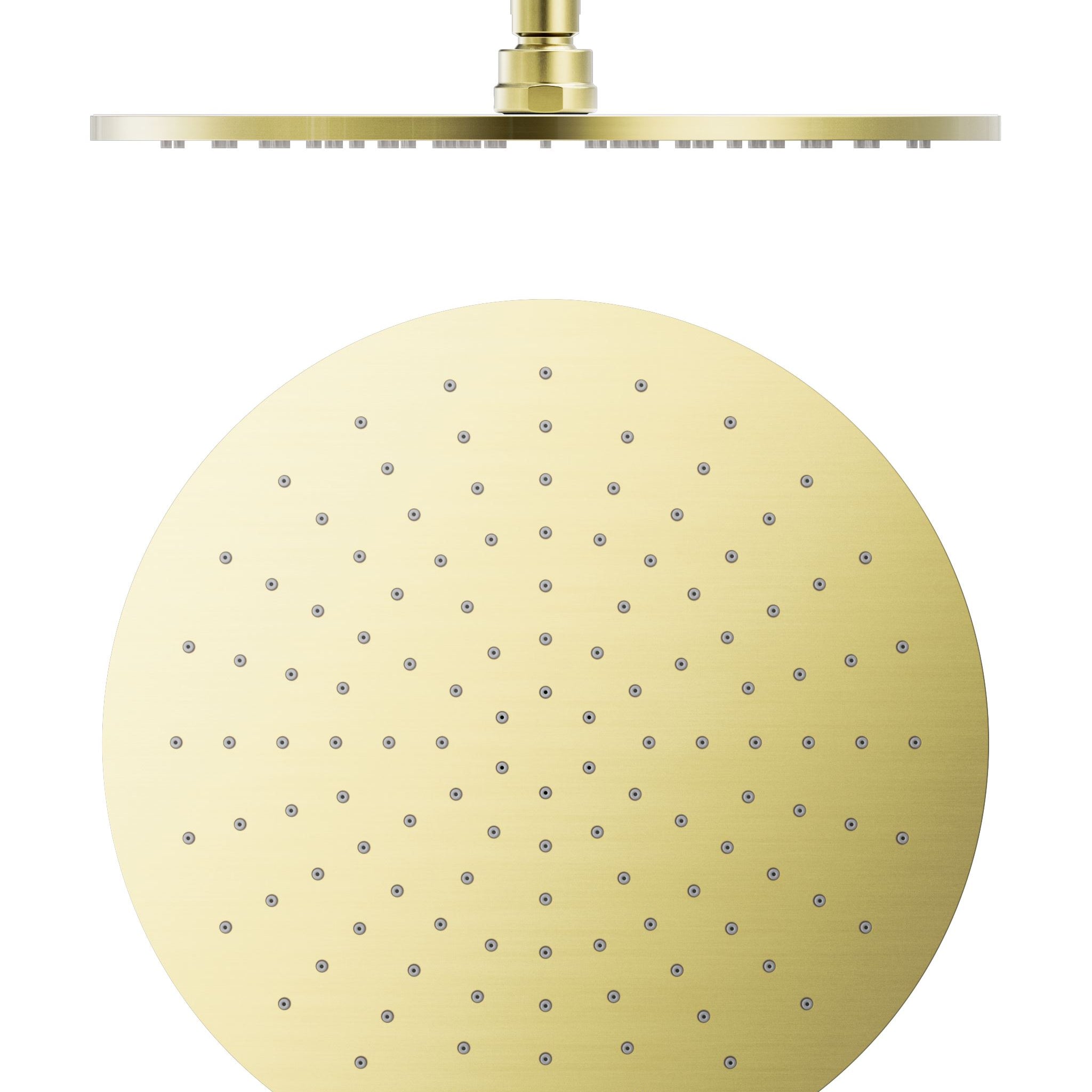 300mm Round Shower Head Brushed Gold ROA1202- BG Showers Nero