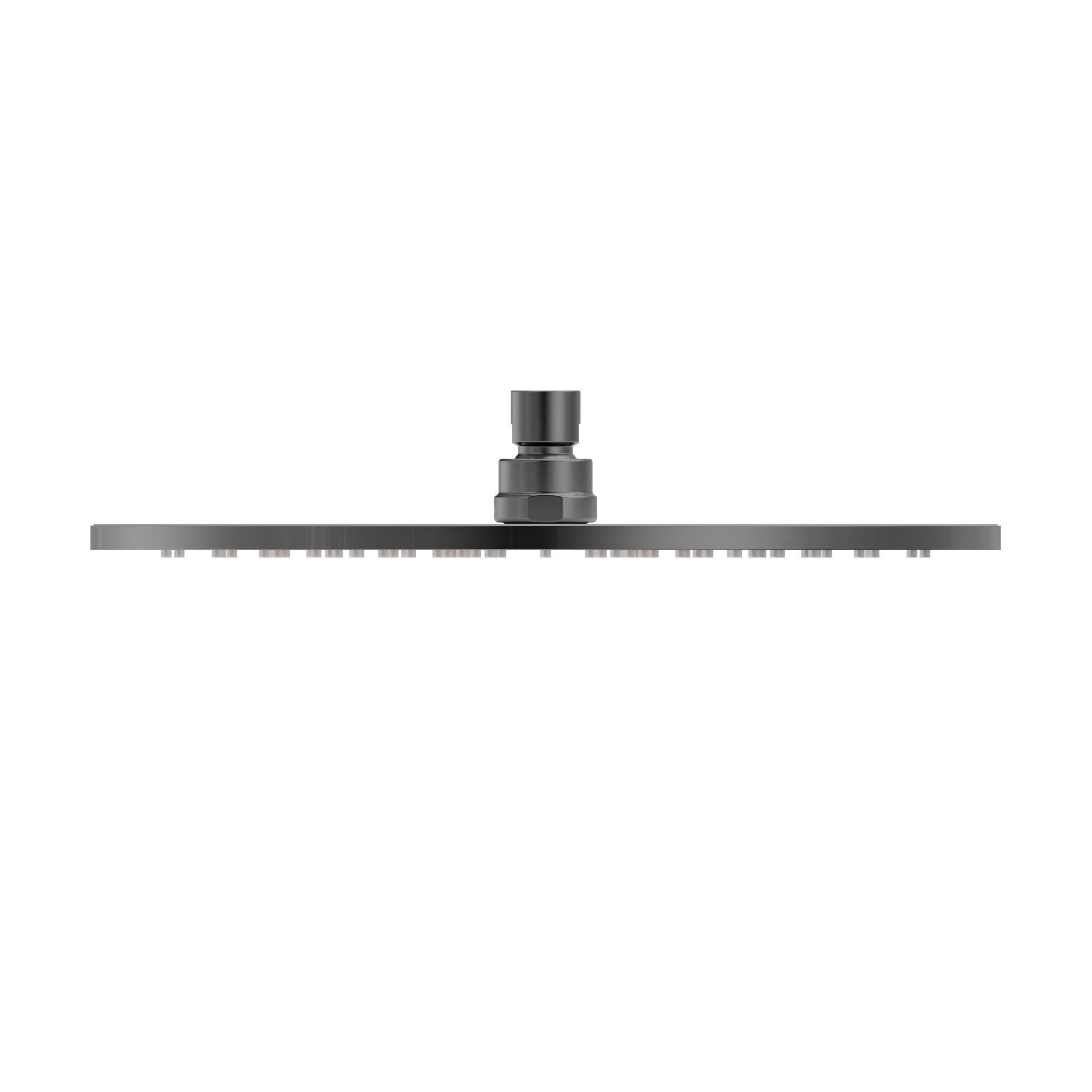 300mm Round Shower Head Graphite ROA1202-GR Showers Nero