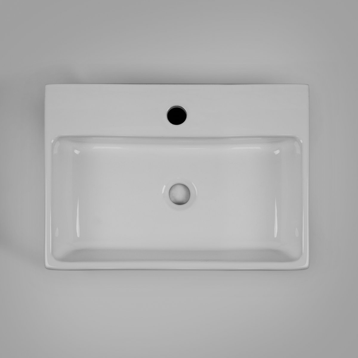 ACQUA Narrow Above Counter Basin 1 Tap Hole Basins ECT