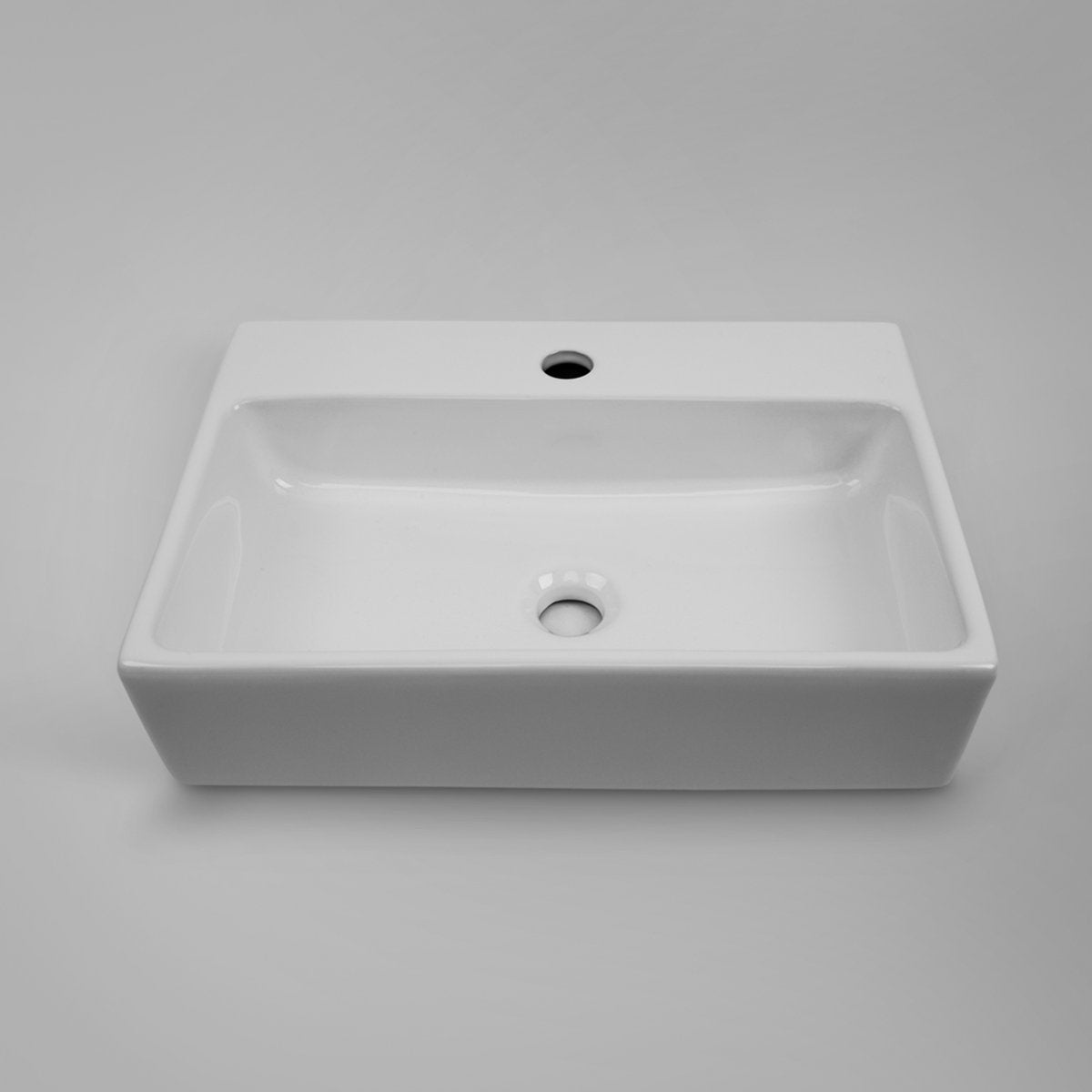 ACQUA Narrow Above Counter Basin 1 Tap Hole Basins ECT
