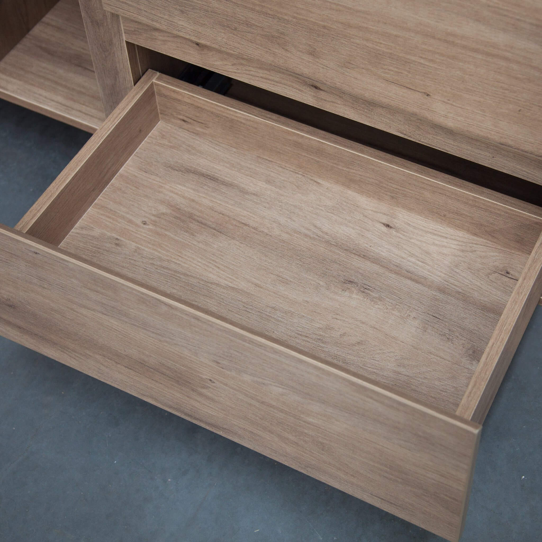 ALBANY 75cm Oak Timber Wall Hung Vanity Vanities & Mirrors Arova