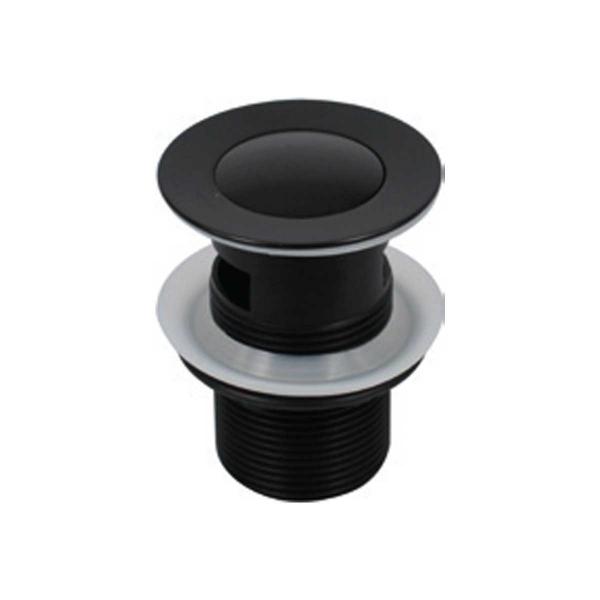 AQUA Matte Black 32mm Pop Up Waste Basins Arova
