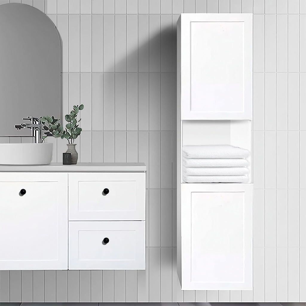 AUSTIN Tallboy Bathroom Cabinet Vanities & Mirrors Arova