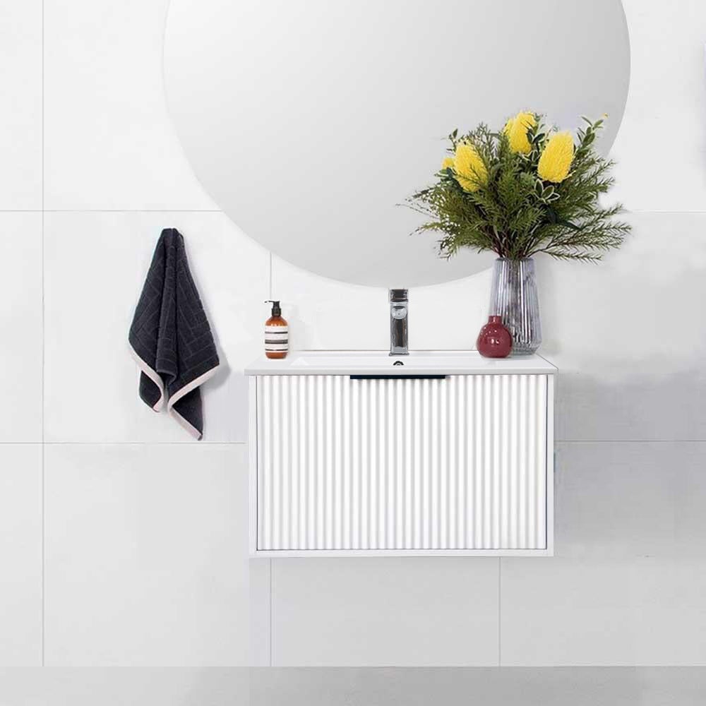 Avery 60cm Wall Hung Bathroom Vanity Vanities & Mirrors Arova