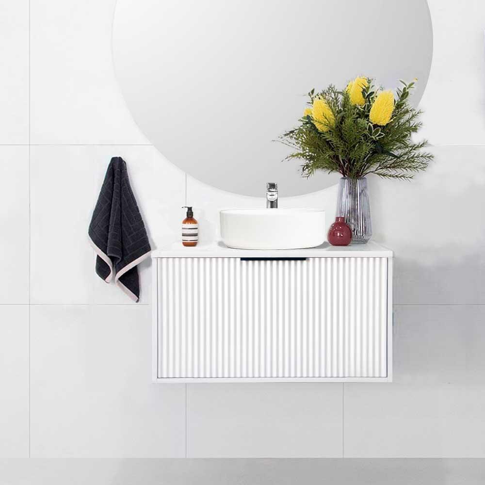 Avery 75cm Wall Hung Bathroom Vanity Vanities & Mirrors Arova 