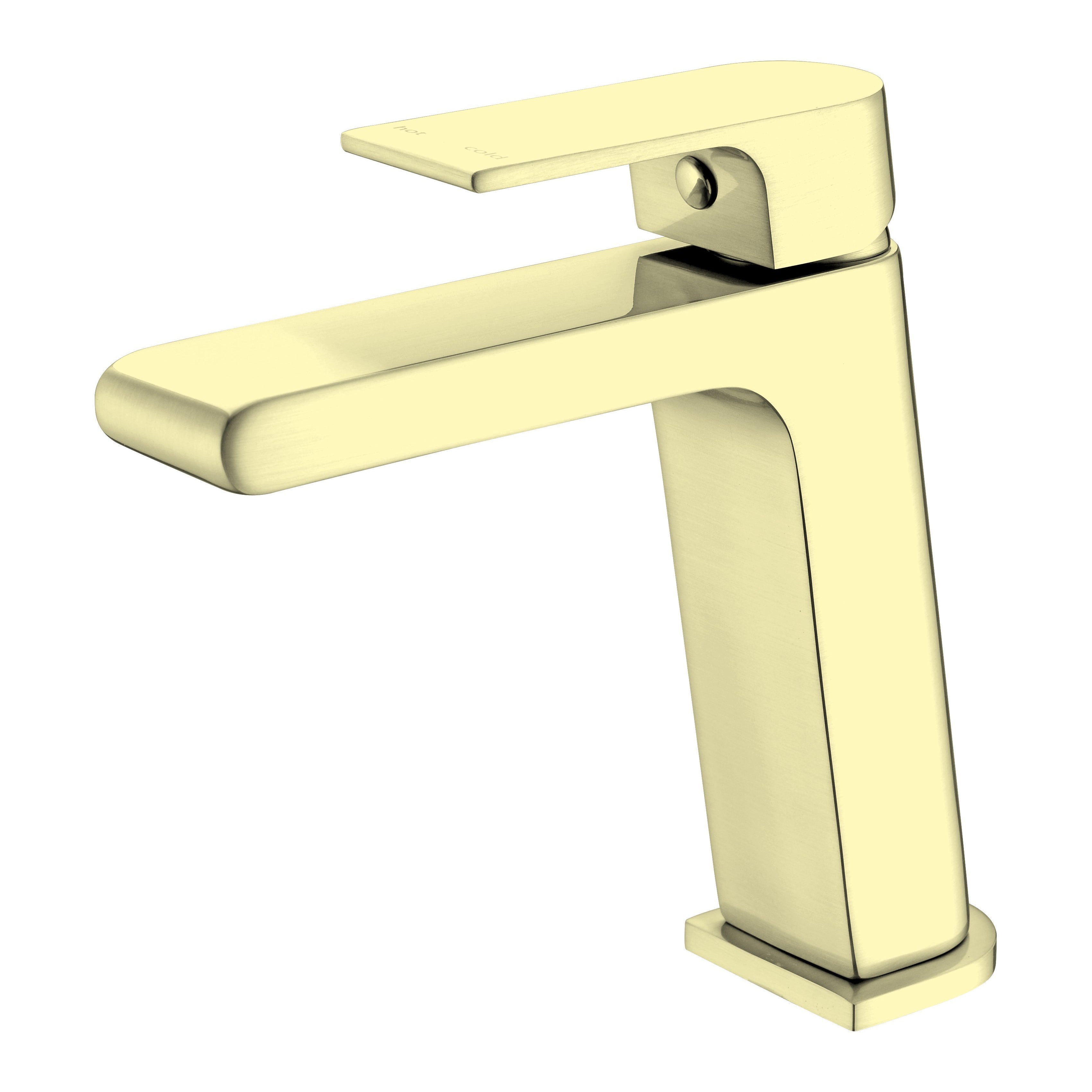 Bianca Basin Mixer Brushed Gold YSW3215-01-BG Tapware Nero