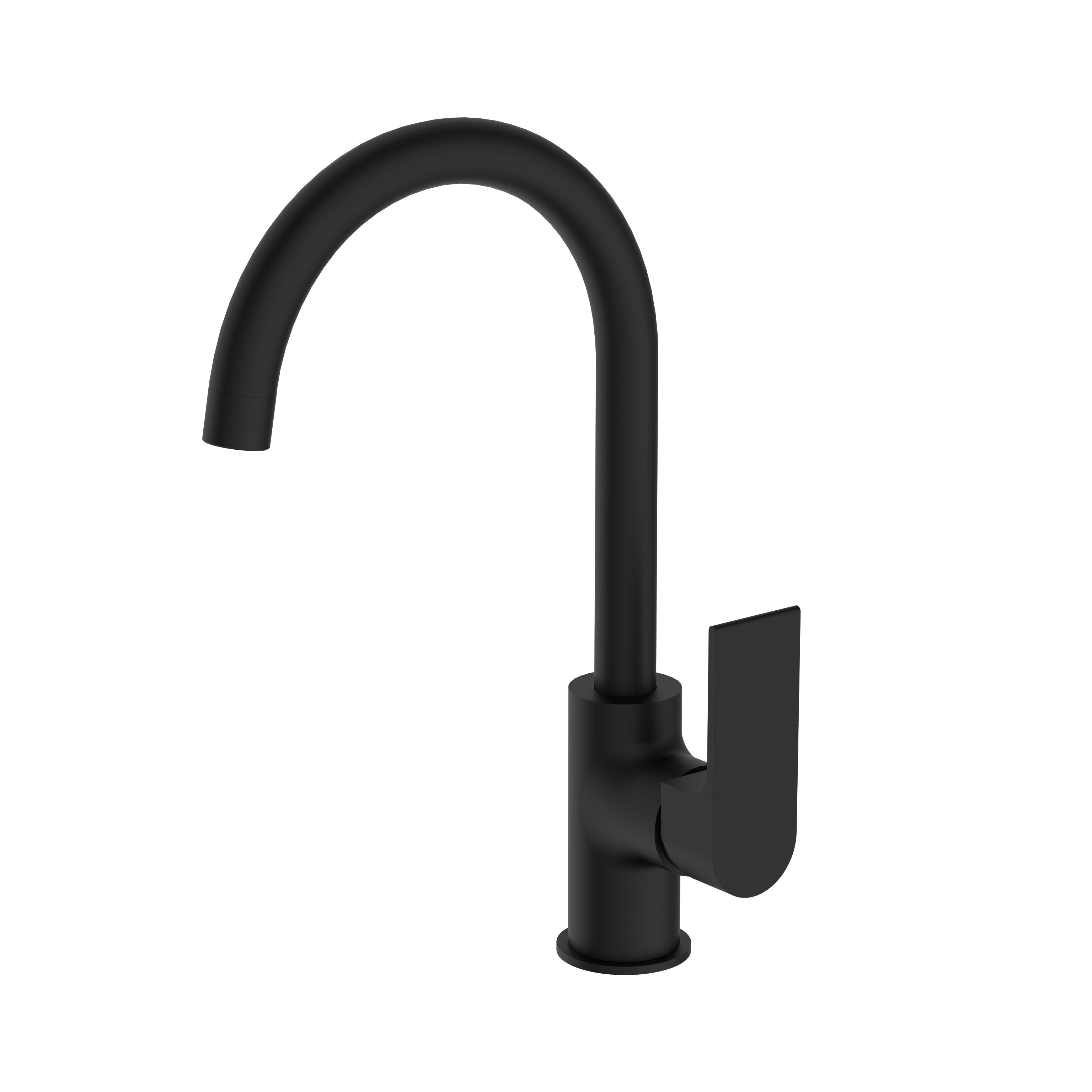 Bianca Kitchen Mixer Matte Black YSW3215-06-MB Tapware Nero