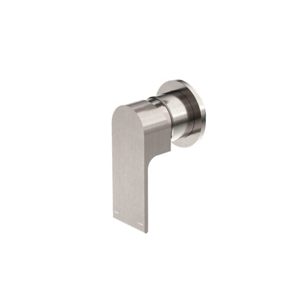 Bianca Shower Mixer Round Plate Brushed Nickel YSW3215-09D-BN Tapware Nero