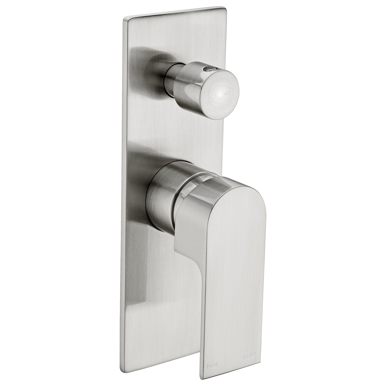 Bianca Shower Mixer with Divertor Brushed Nickel YSW3215-09A-BN Tapware Nero