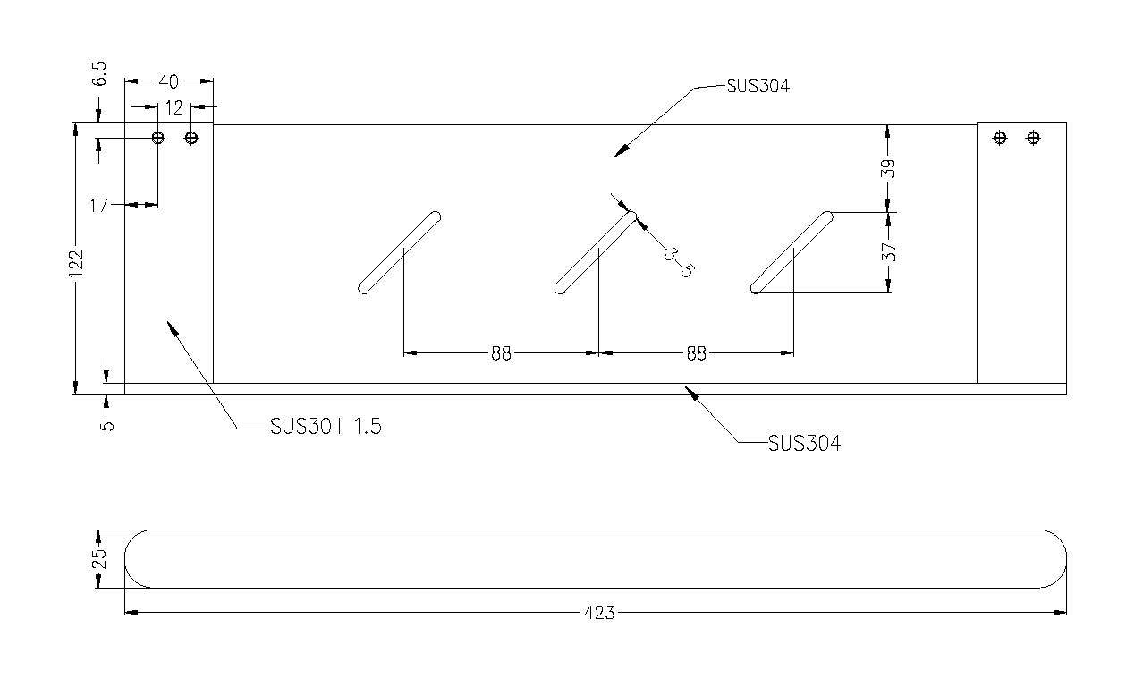 Bianca Shower Shelf Matte Black 9087A-MB Accessories Nero