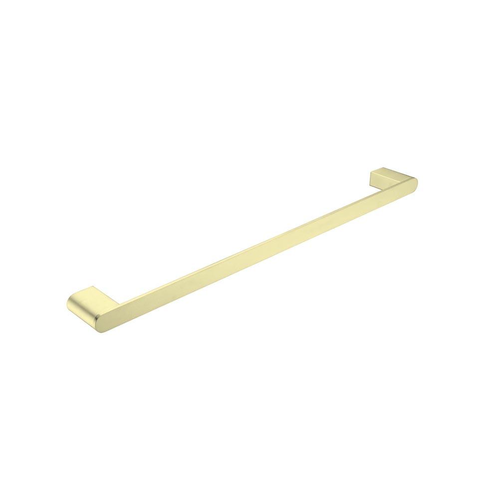 Bianca Single Towel Rail Brushed Gold 800MM 9030-BG Accessories Nero