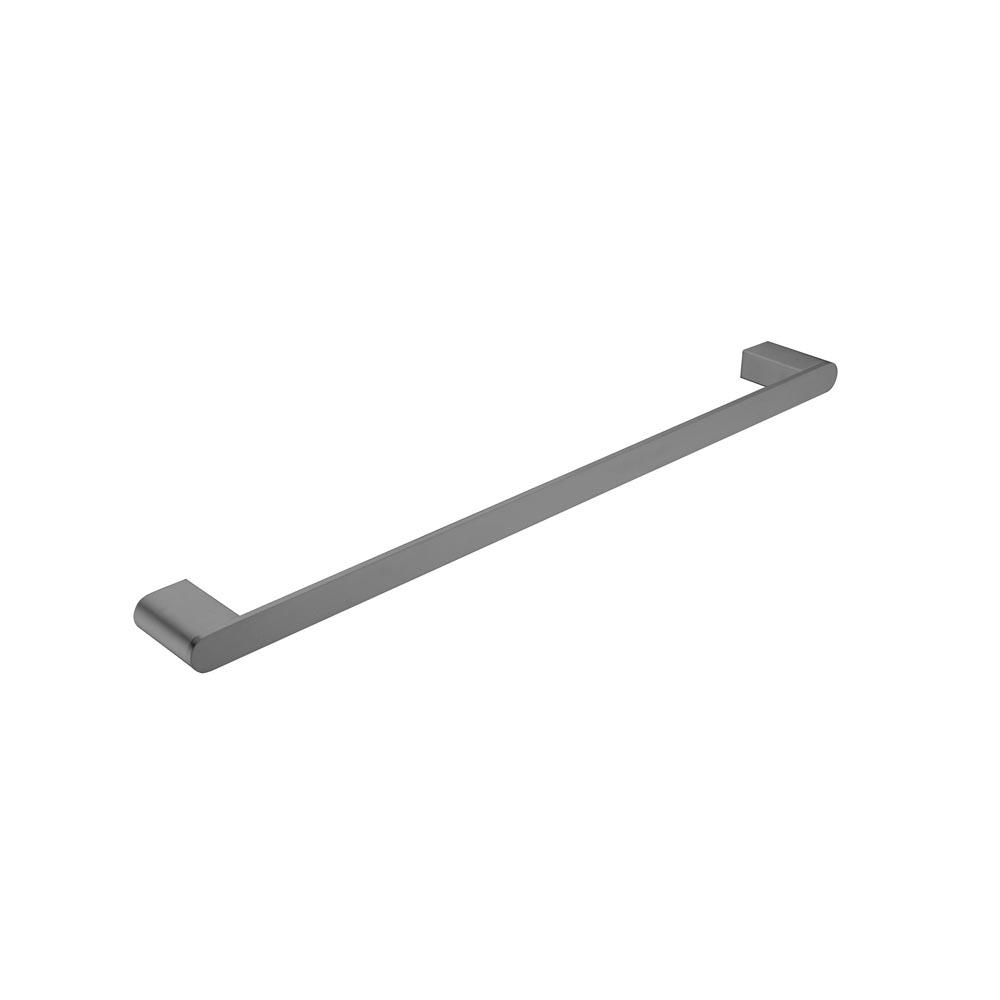 Bianca Single Towel Rail Gun Metal 800MM 9030-GM Accessories Nero