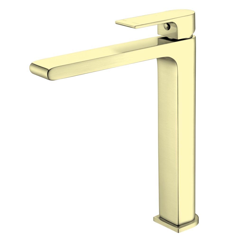 Bianca Tall Basin Mixer Brushed Gold YSW3215-01A-BG Tapware Nero
