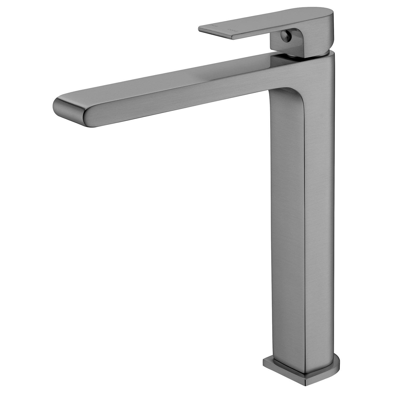 Bianca Tall Basin Mixer Gun Metal YSW3215-01A-GM Tapware Nero