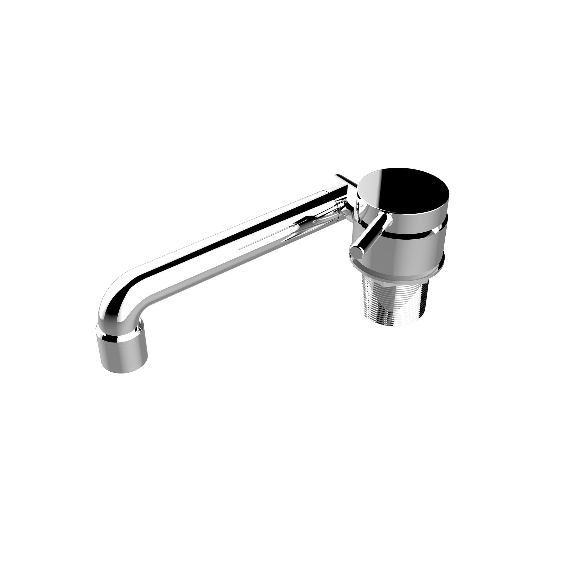 Carevan Low Profile Mixer Chrome YSW2015-07-CH Tapware Nero