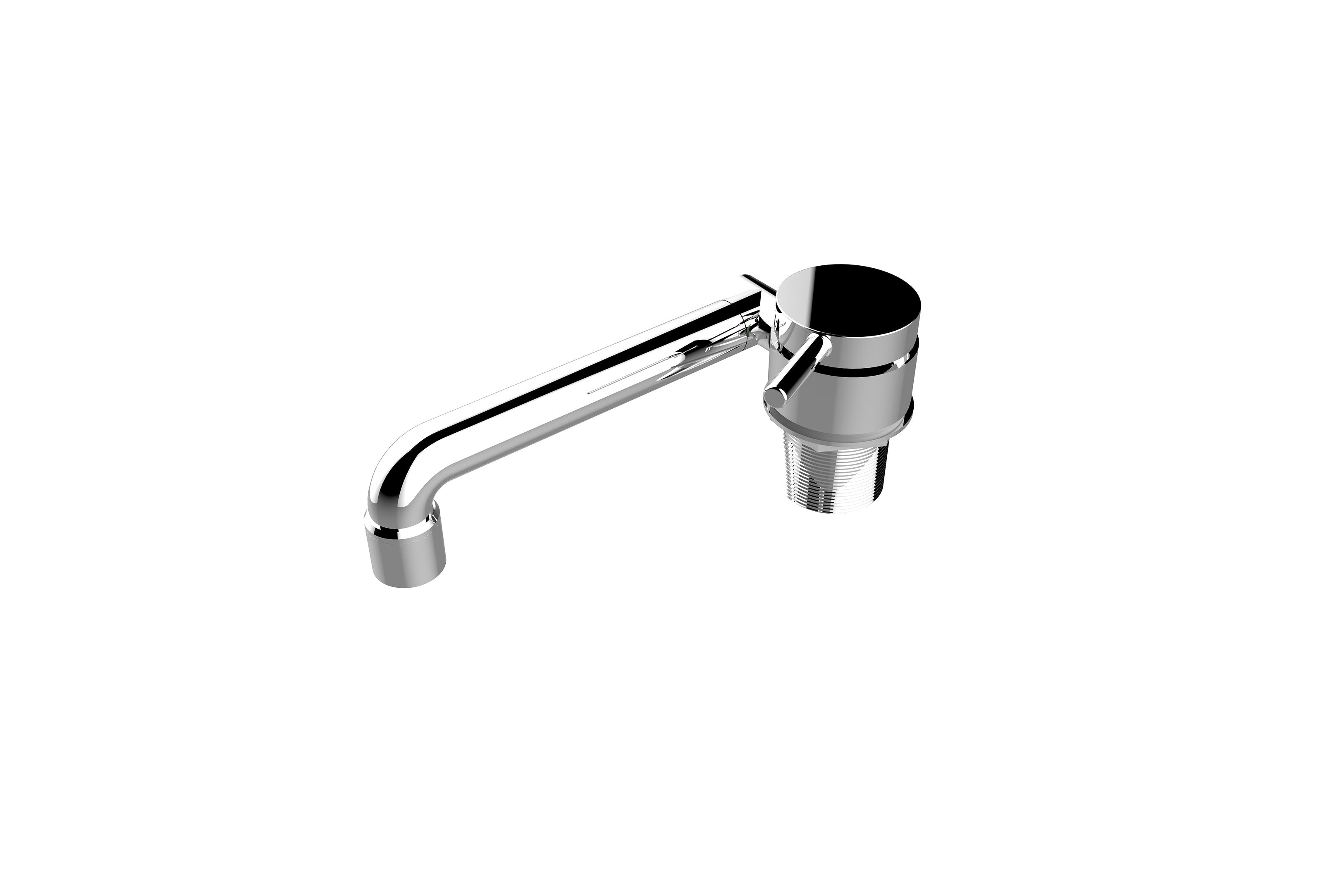 Carevan Low Profile Mixer Chrome YSW2015-07-CH Tapware Nero