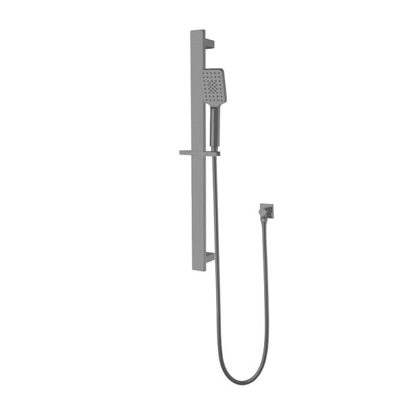 Celia Shower Rail Gun Metal Showers Nero