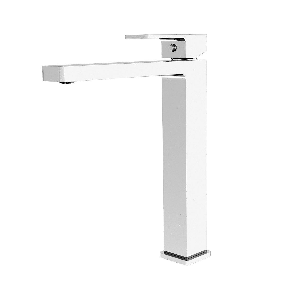 Celia Tall Basin Mixer Chrome Tapware Nero