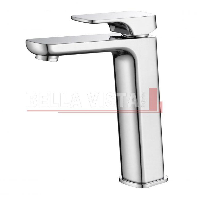 Chaser Tall Basin Mixer Chrome Tapware Bella Vista