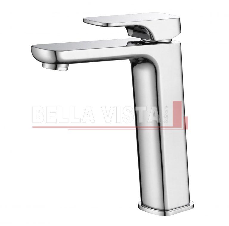Chaser Tall Basin Mixer Chrome Tapware Bella Vista