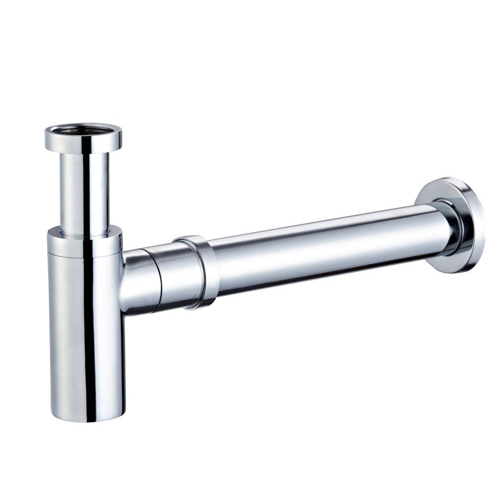 Chrome Round Bottle Trap 32mm/40mm Basins Arova