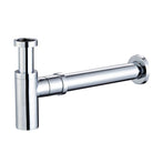 Chrome Round Bottle Trap 32mm/40mm Basins Arova