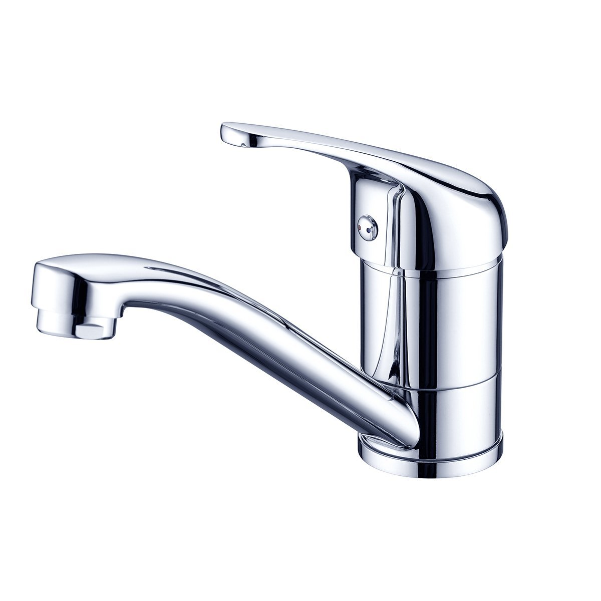 Classic Swivel Basin Mixer Chrome Tapware Nero