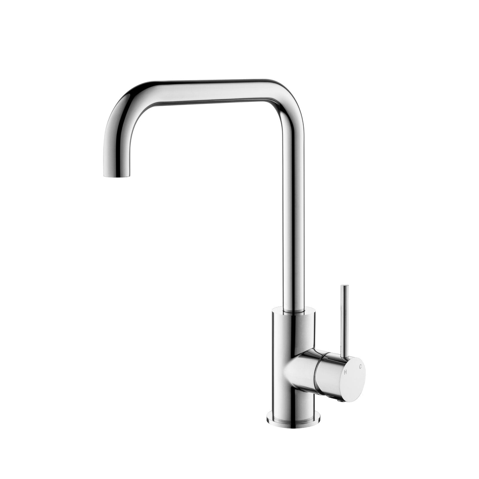 CLIO Kitchen Sink Mixer Square Tap Chrome Tapware Arova