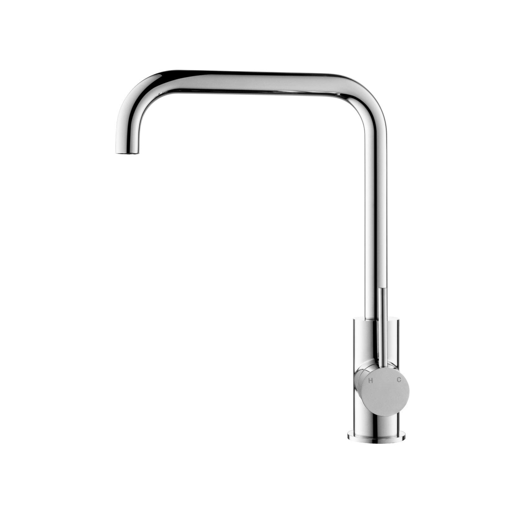 CLIO Kitchen Sink Mixer Square Tap Chrome Tapware Arova