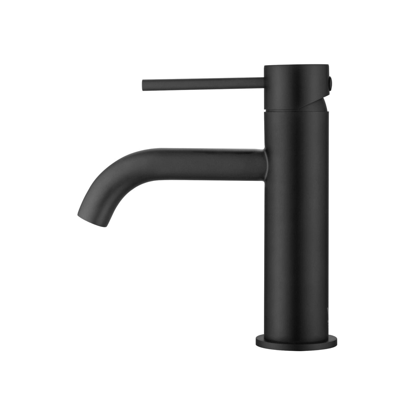 CLIO Round Basin Mixer Matte Black Tapware Arova