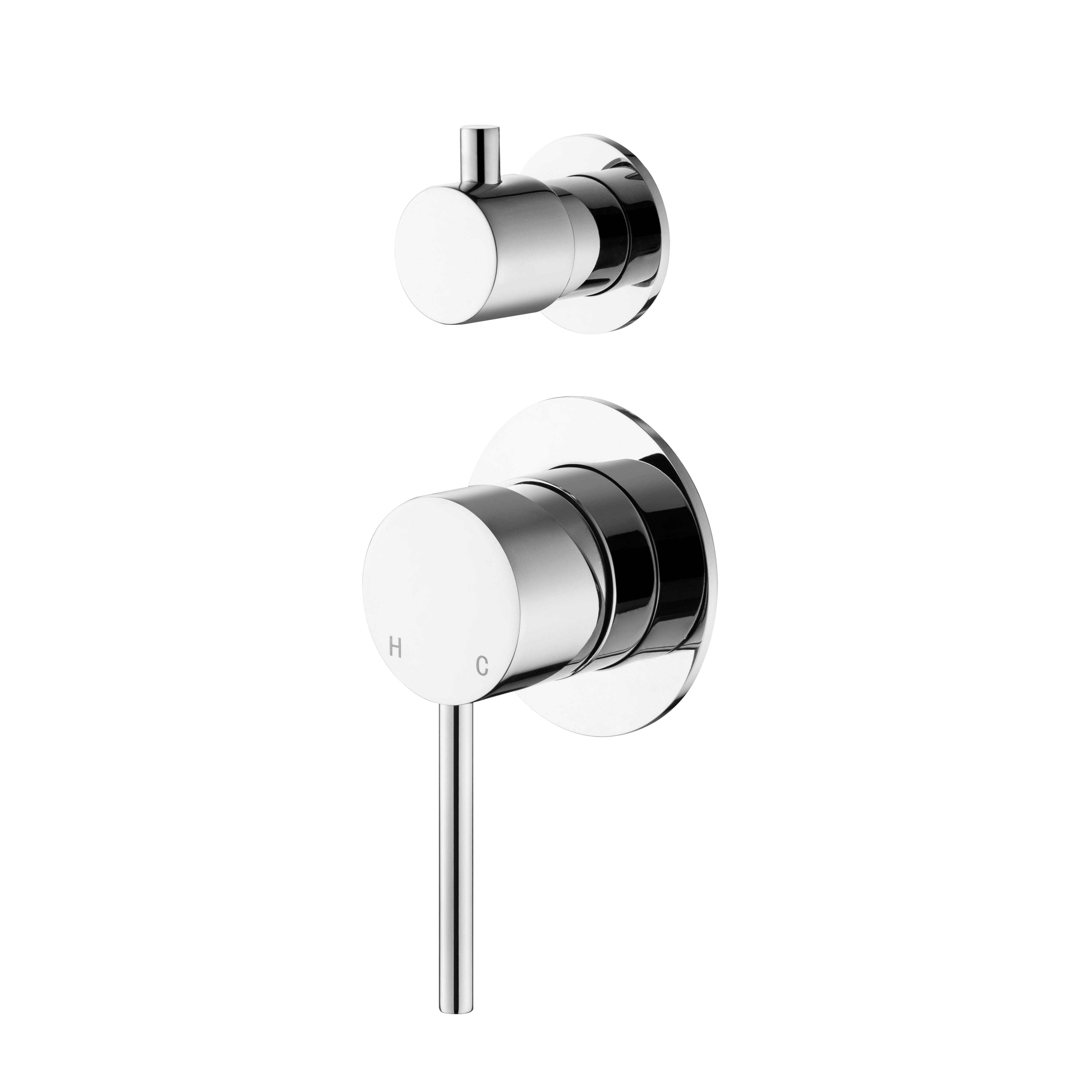 CLIO Shower / Bath Mixer with Divertor Chrome AROVA