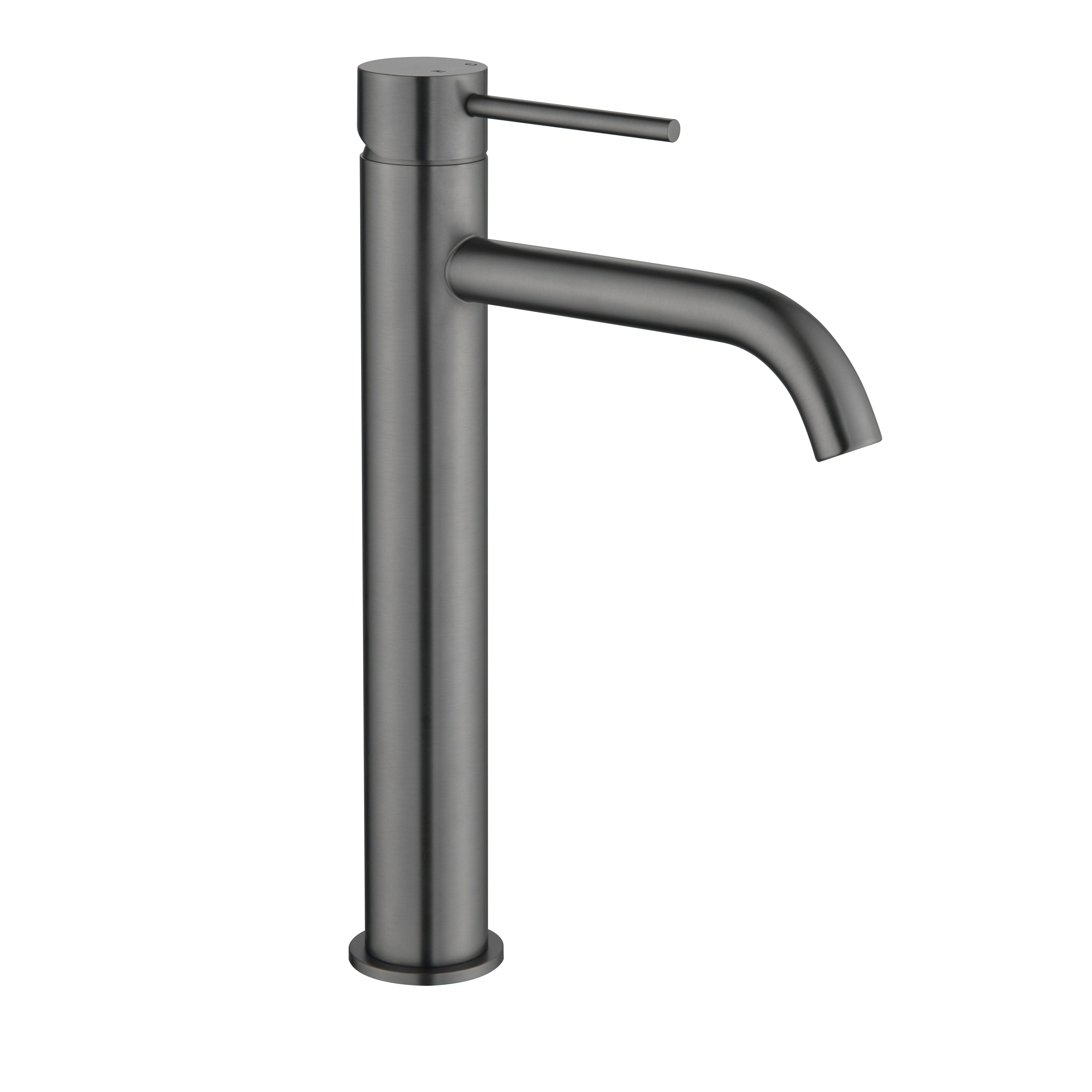 CLIO Tall Basin Mixer Gunmetal Tapware Arova