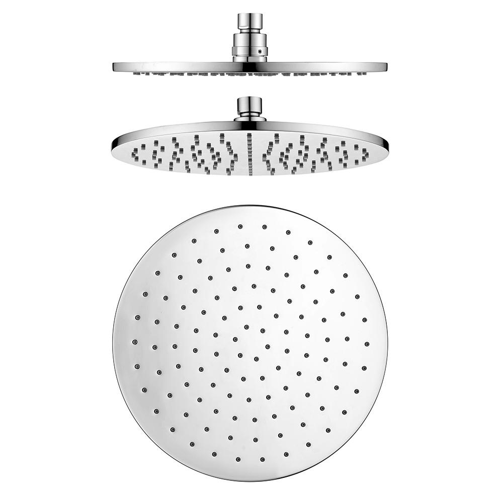 COMO 250mm Rain Shower Rose Chrome Showers Arova