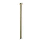 COMO Ceiling Shower Arm 450mm Brushed Gold Showers Arova
