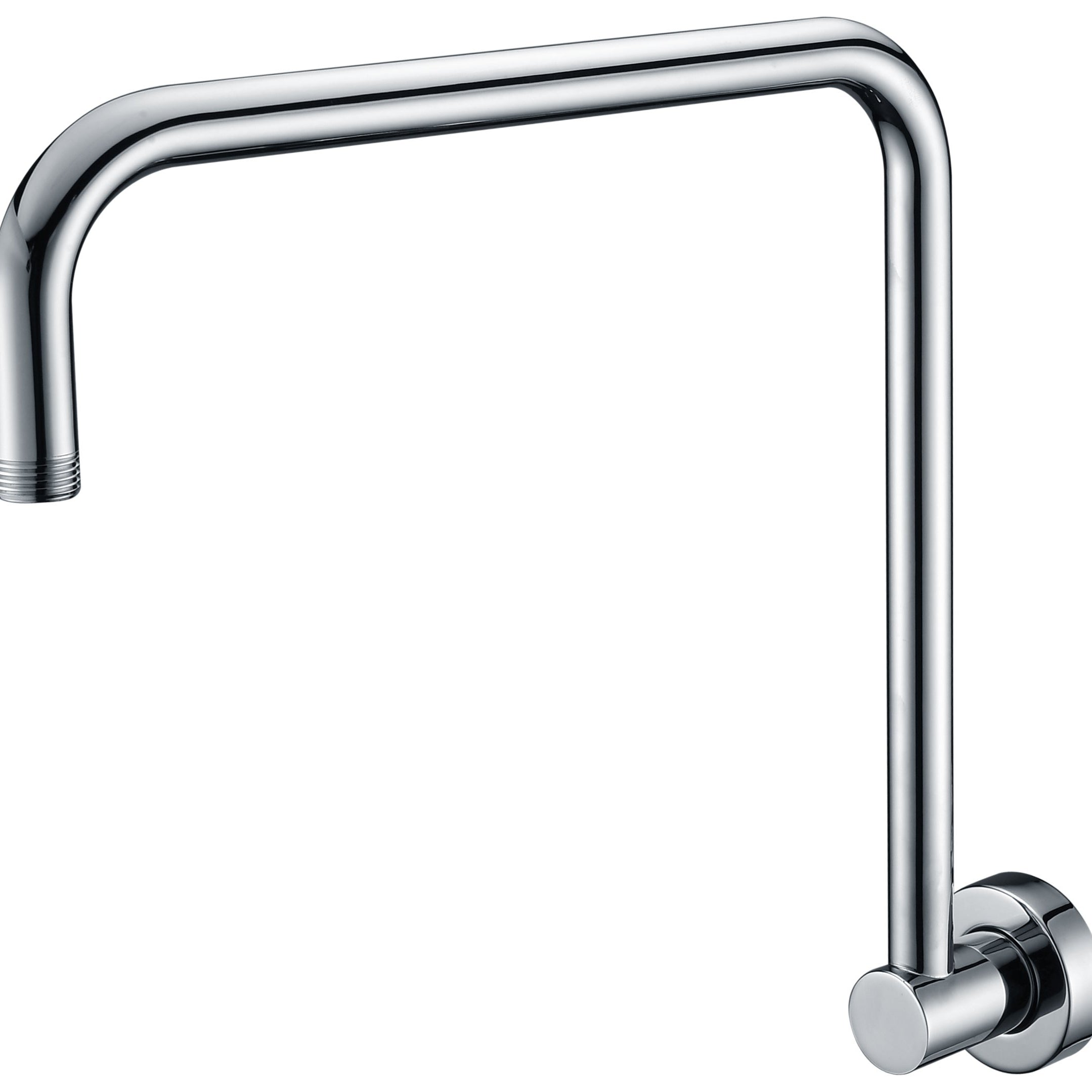 COMO High Rise Shower Arm Round Chrome Showers Arova
