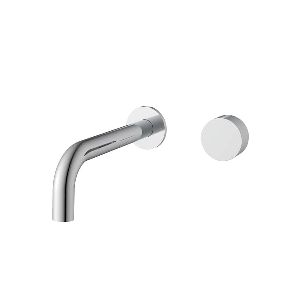 COMO Wall Basin Mixer Set with Progressive Cartridge Chrome Tapware Arova