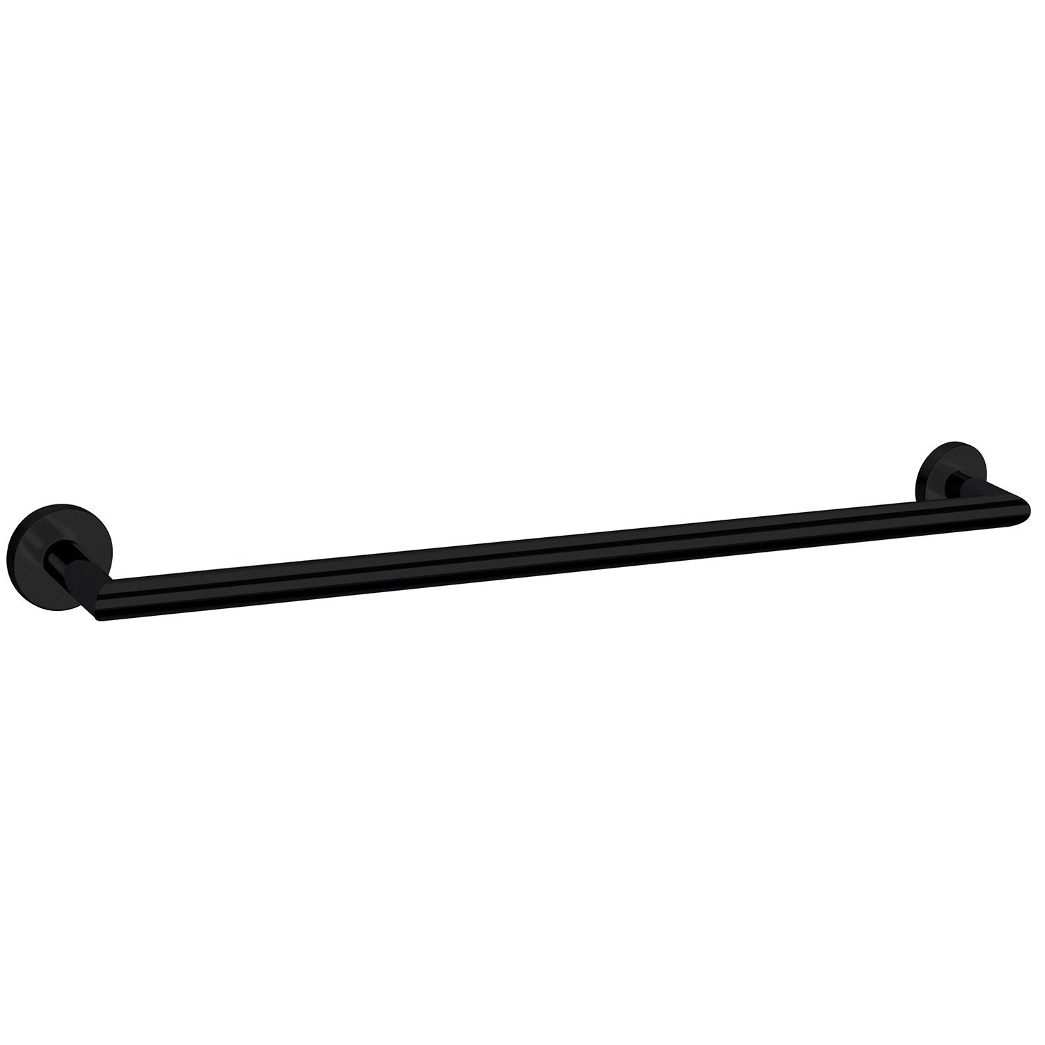 Dolce 700MM Single Towel Rail Matte Black 3630-MB Accessories Nero