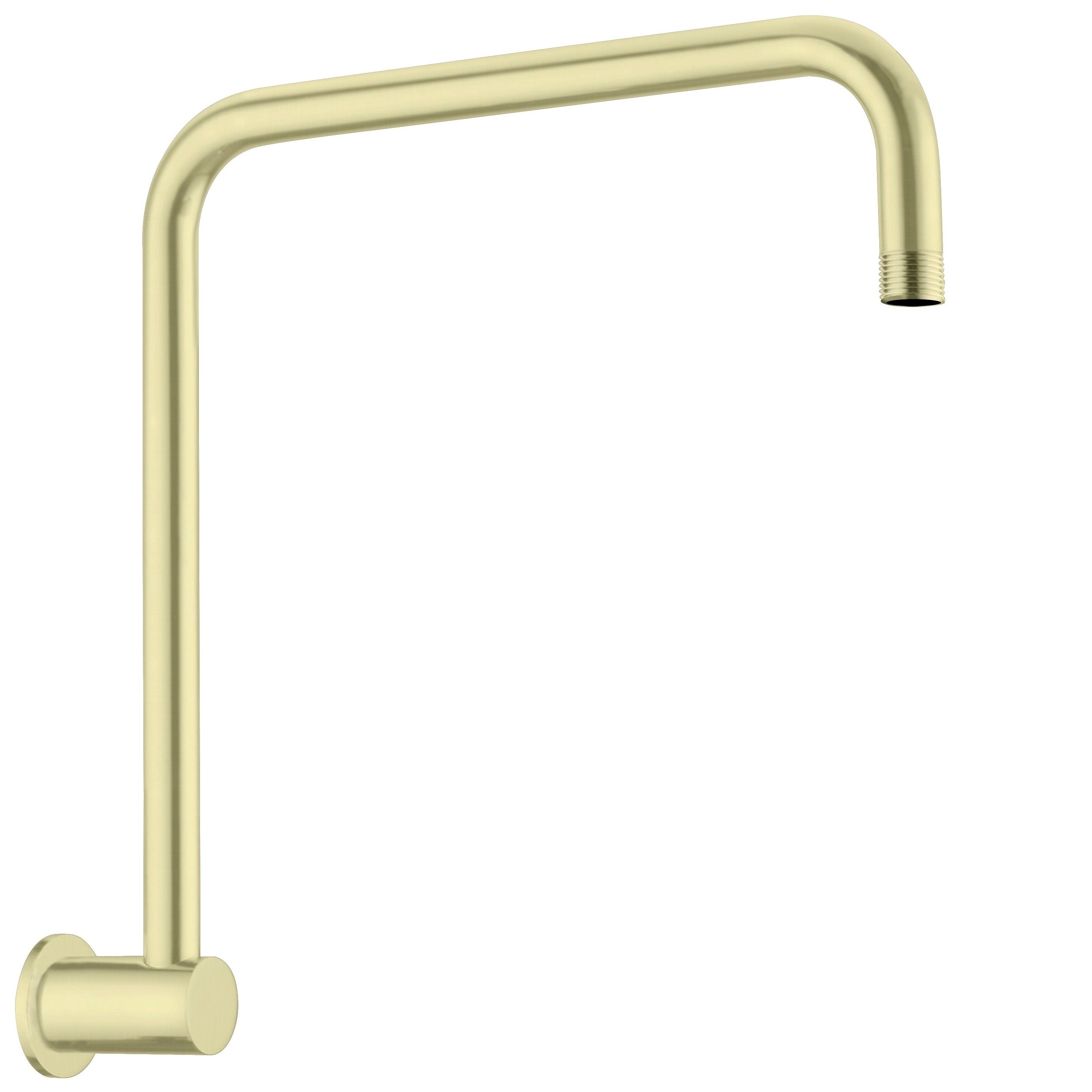 Dolce Shower Arm Brushed Gold YSW506-BG Showers Nero