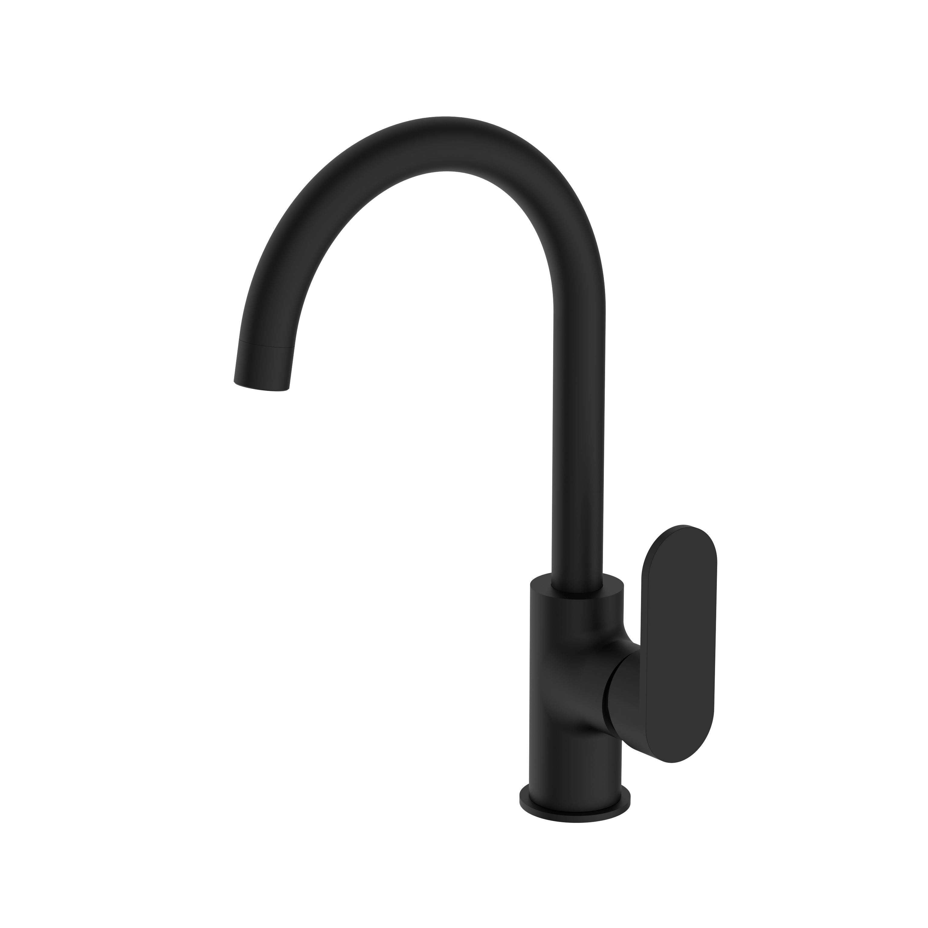 ECCO Kitchen Mixer Matte Black YSW3013-06-MB Tapware Nero